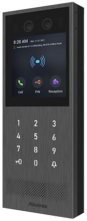Akuvox X912S touchscreen door station with keypad